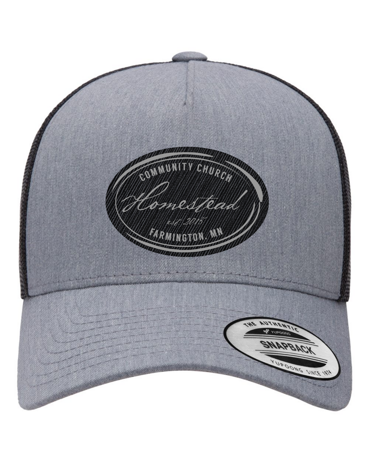 Homestead Patch Trucker Hat - Grey/Black