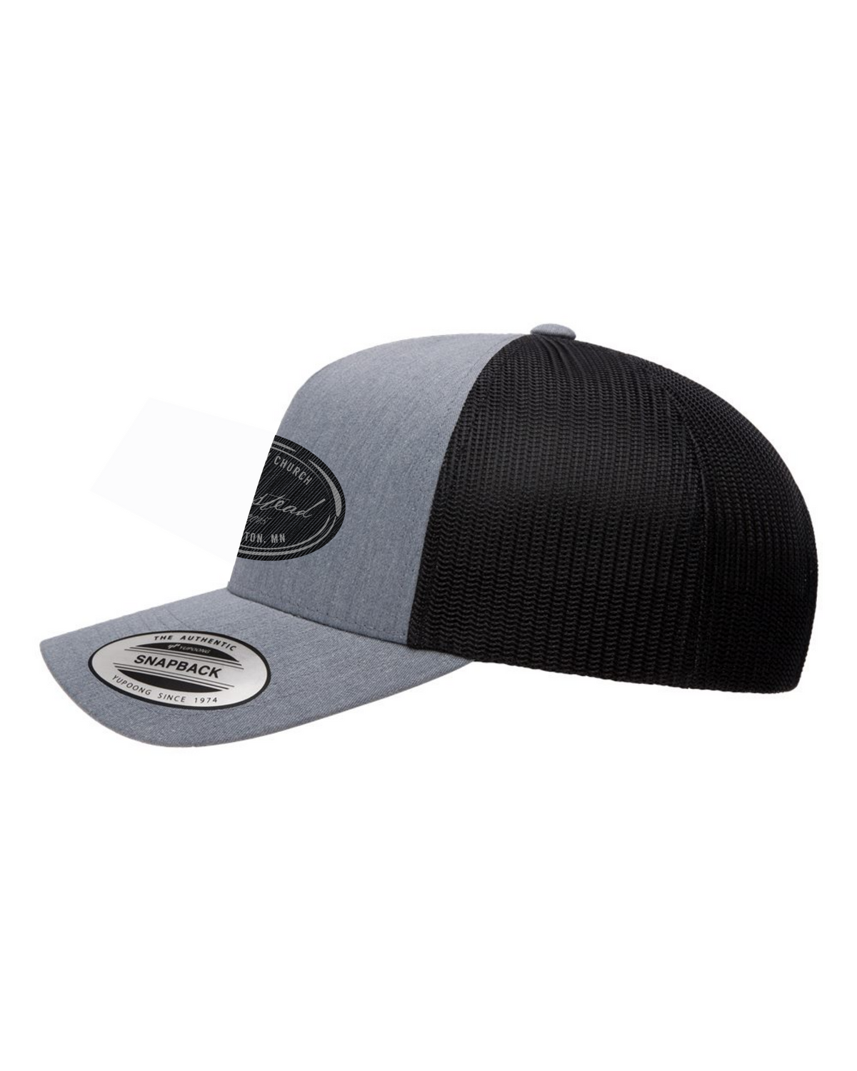 Homestead Patch Trucker Hat - Grey/Black