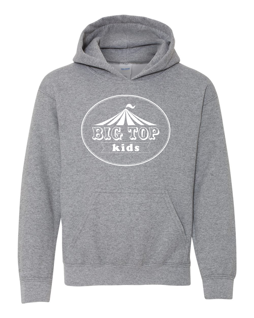 Kids - Big Top - Heather Grey Hoodie