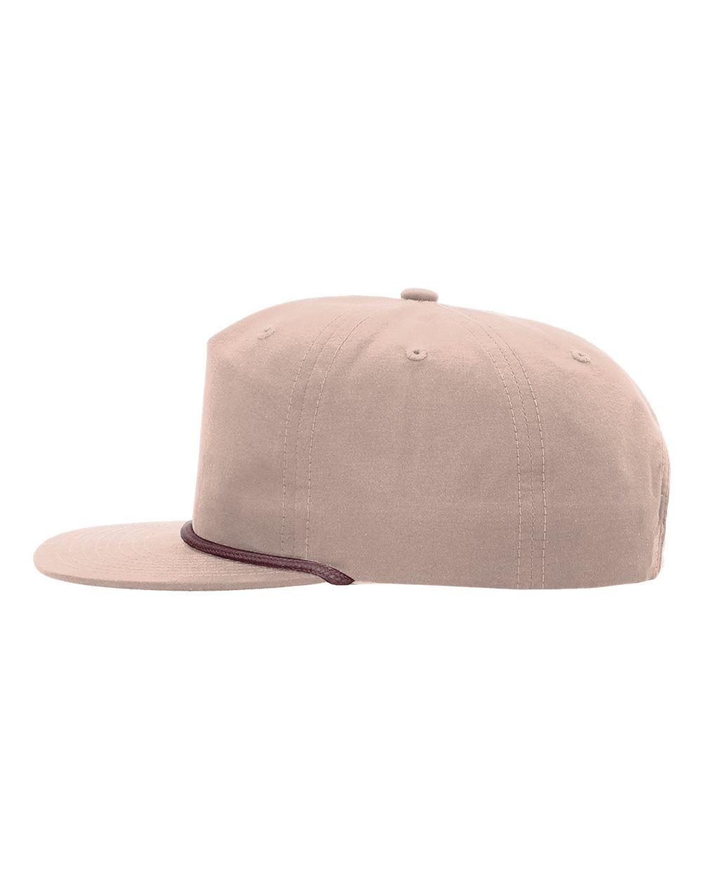 Homestead Umpqua Snapback Cap - Pale Peach/Maroon